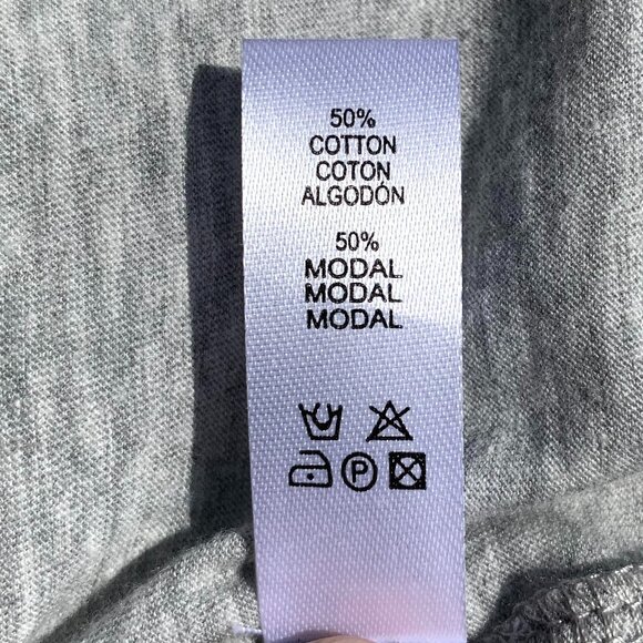 Women’s New Cosabella Bella Long Sleeve Pajama Set, Grey/Pink, 1X NWT - Picture 12 of 14